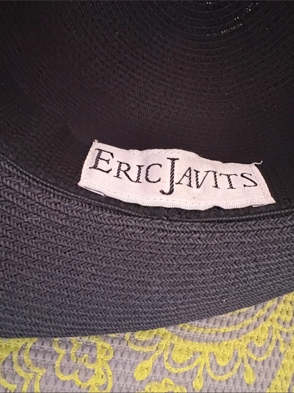 Eric Javitz woven packable hat - Picture 2 of 4